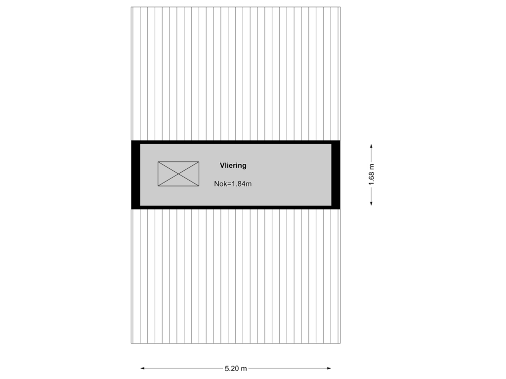 Bekijk plattegrond van Floor 2 van Zebraspoor 233