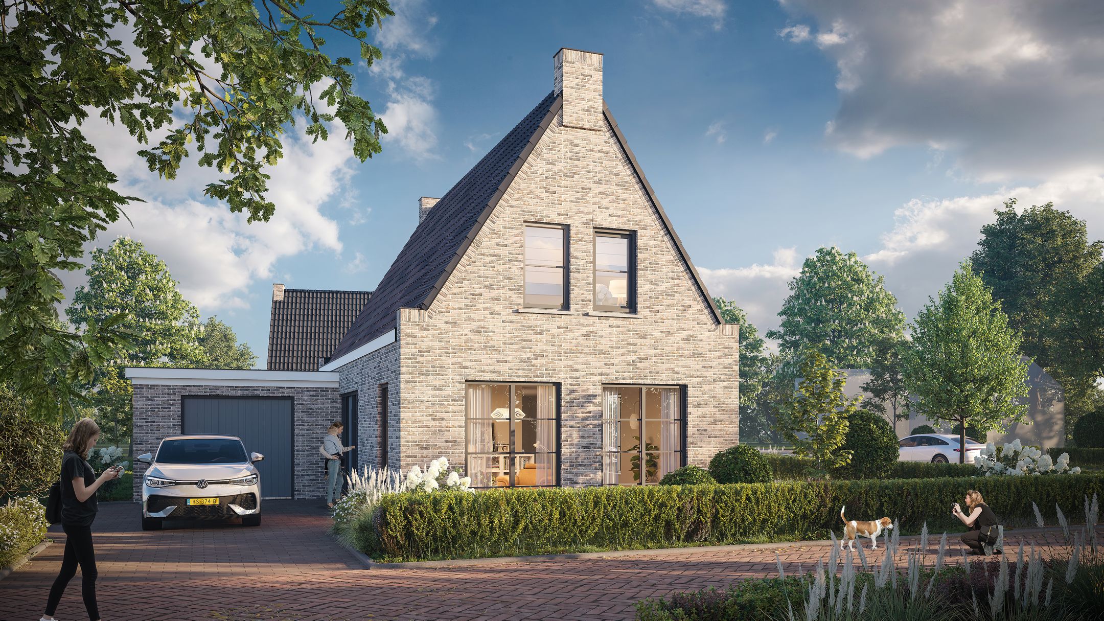 Vrijstaand Enk bouwnr.  