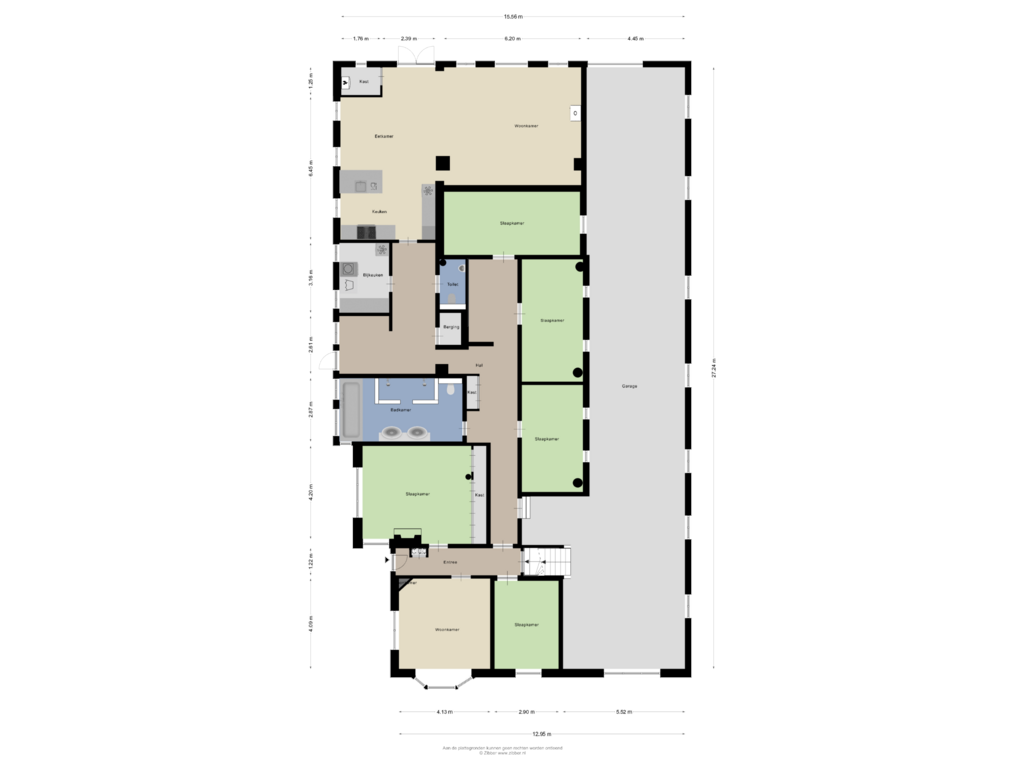 Bekijk plattegrond van Begane grond van Zuiderdiep 59