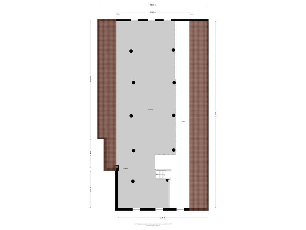 Bekijk plattegrond van Vliering van Zuiderdiep 59