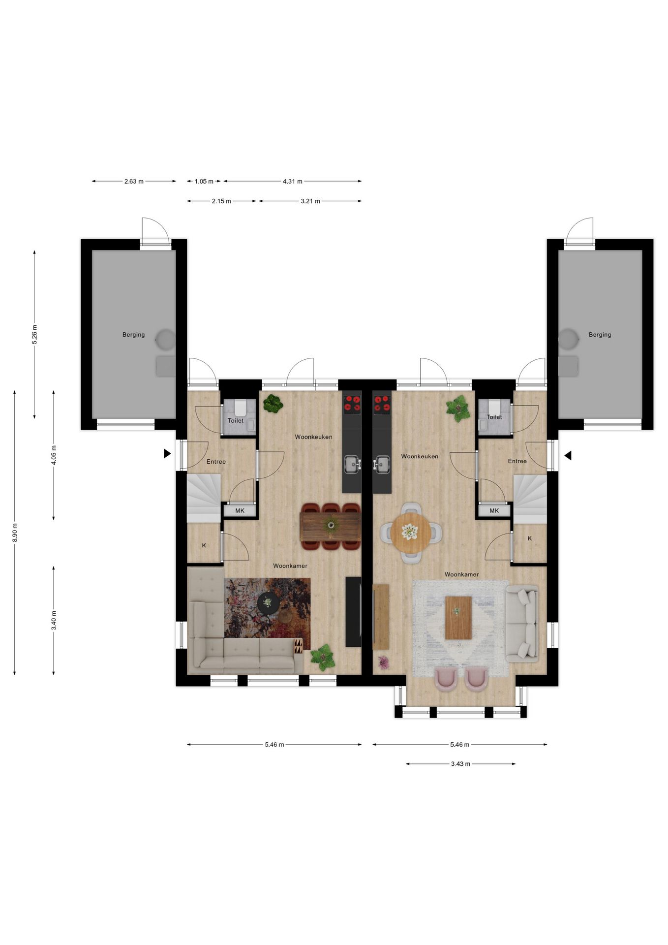 Foto 5 van Tweekapper Spelt bwnr 21t/m26 & 97t/m100