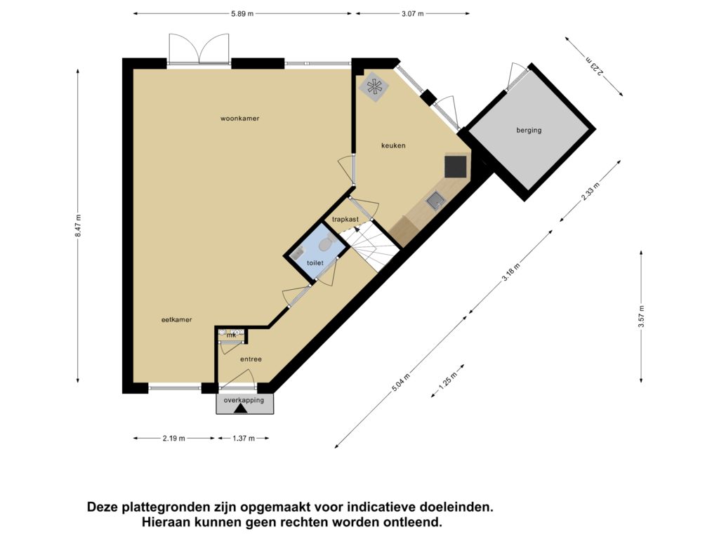 Bekijk plattegrond van Begane Grond van Balsemienbeemd 29