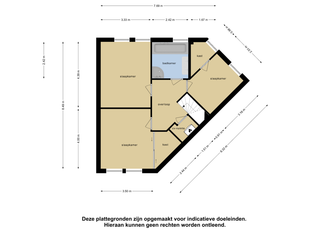 Bekijk plattegrond van Eerste Verdieping van Balsemienbeemd 29