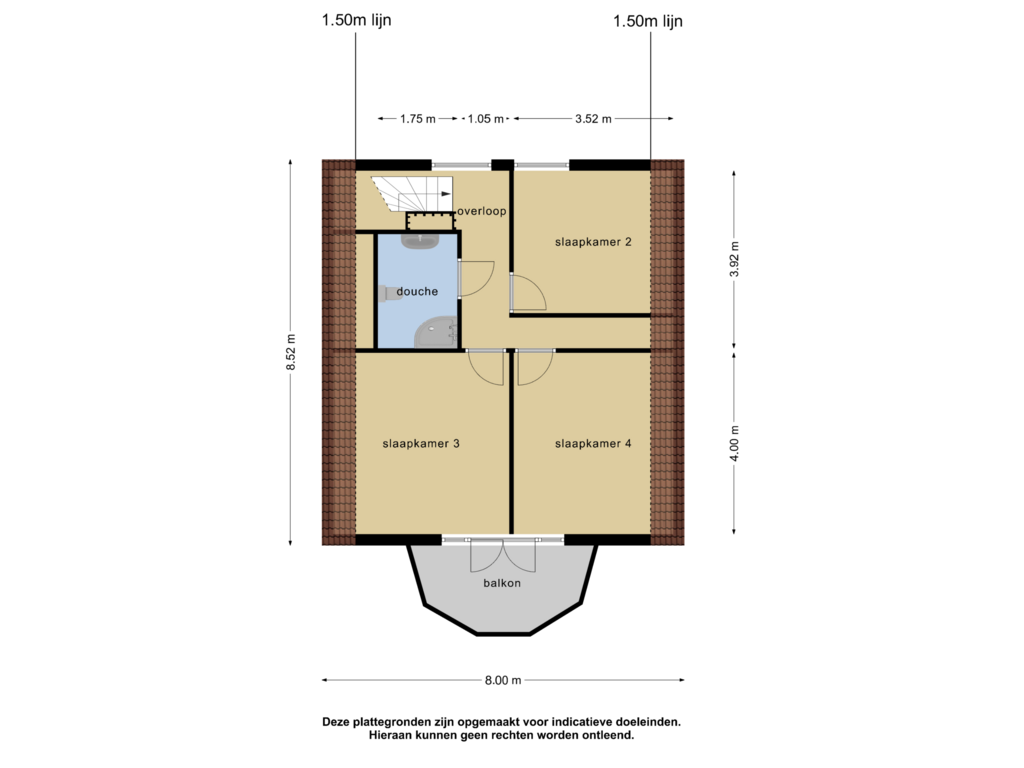 Bekijk plattegrond van 1e verdieping van Margaret Staalplantsoen 11