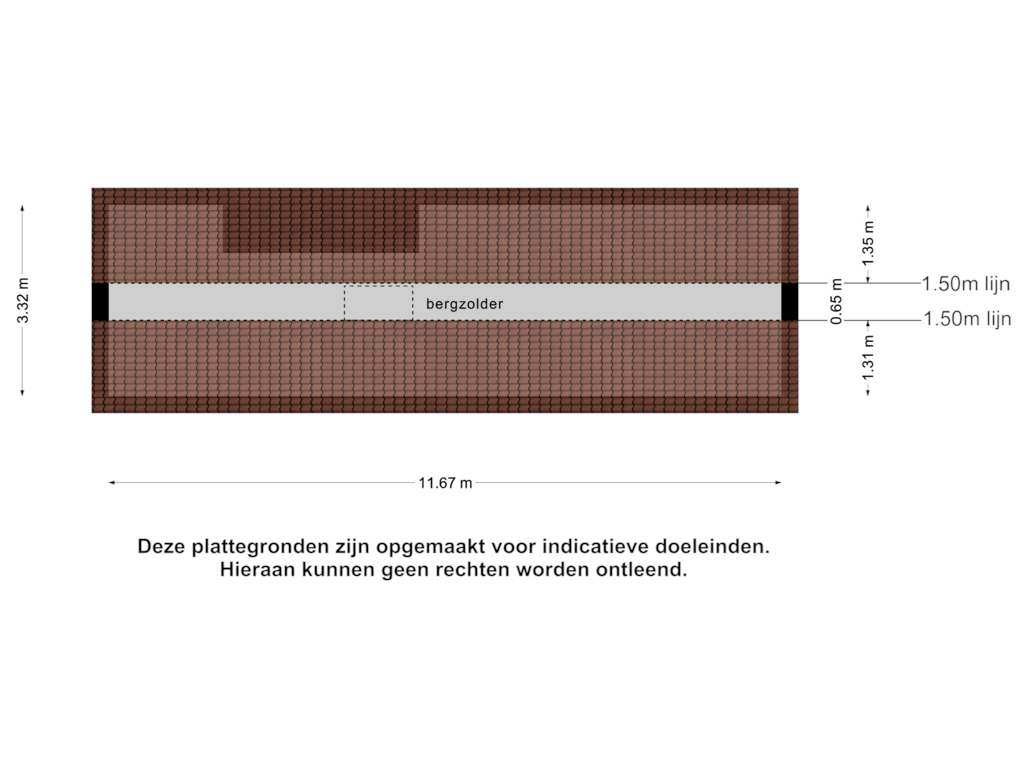 Bekijk plattegrond van Vliering van Dorpsstraat 2-A