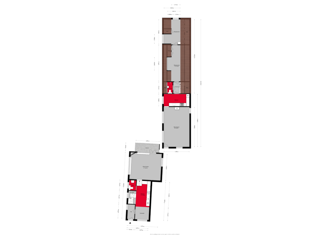 Bekijk plattegrond van 1e verdieping 27_27b van Noord 27