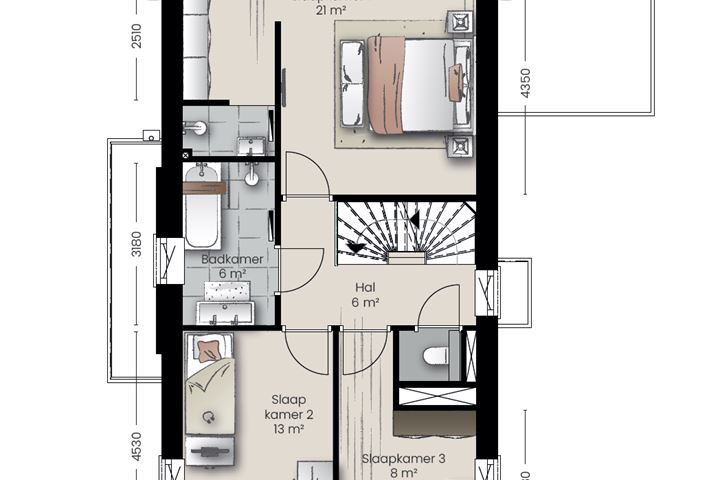 Bekijk foto 4 van Type G1 - vrijstaande villa (Bouwnr. 1)