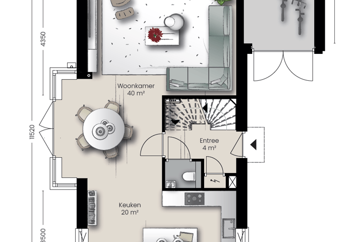 Bekijk foto 3 van Type G1 - vrijstaande villa (Bouwnr. 43)