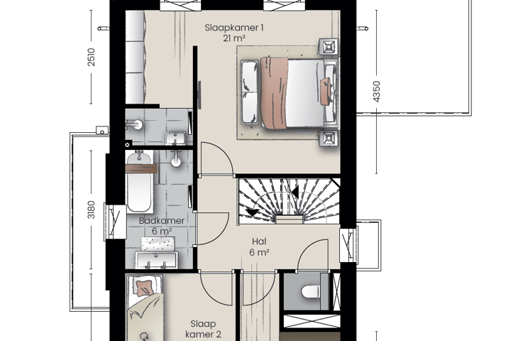 Bekijk foto 4 van Type G2 - Vrijstaande villa (Bouwnr. 21)