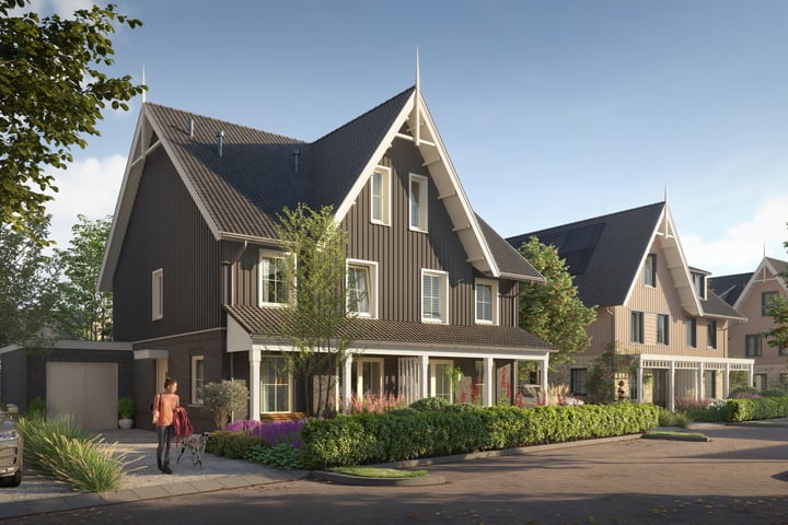 Bekijk foto 1 van Type B - twee-onder-een-kap villa (Bouwnr. 7)