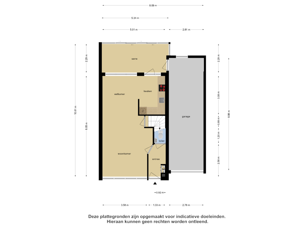 Bekijk plattegrond van Begane Grond van Leeghwaterstraat 2