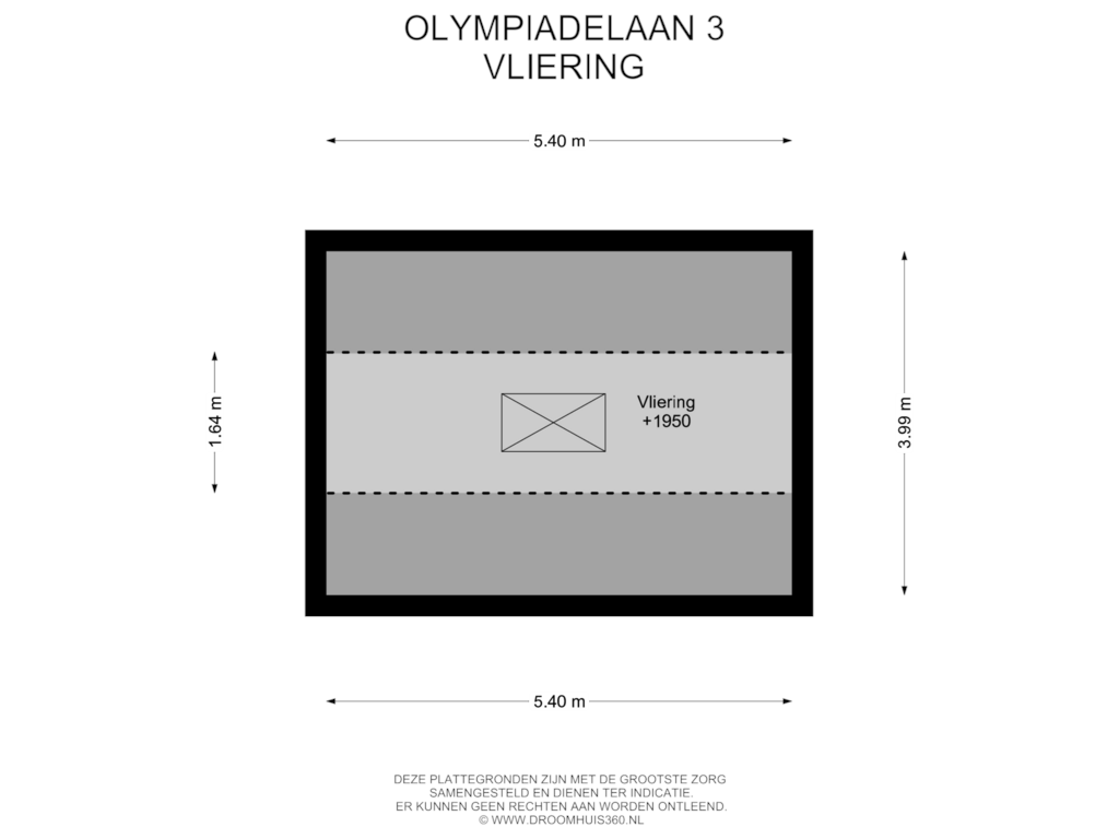 Bekijk plattegrond van Vliering van Olympiadelaan 3