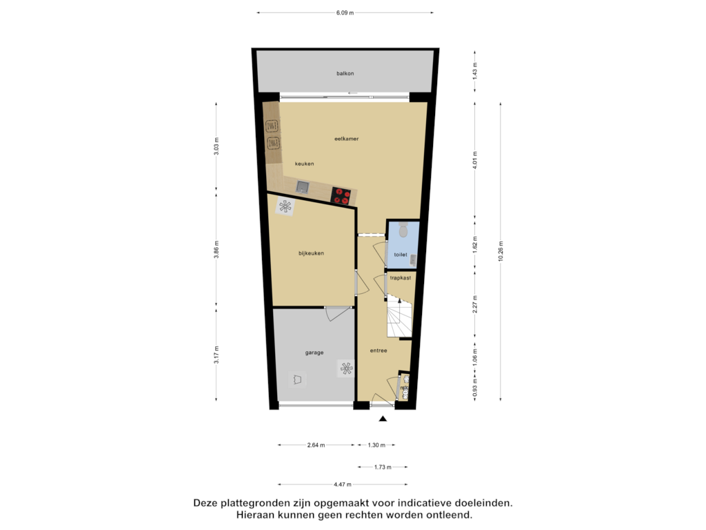 Bekijk plattegrond van Begane Grond van Puccinistraat 73