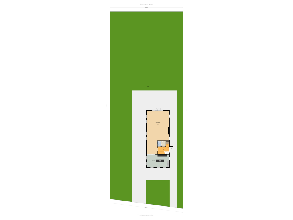 View floorplan of PERCEEL of Zilkerduinweg 394-A