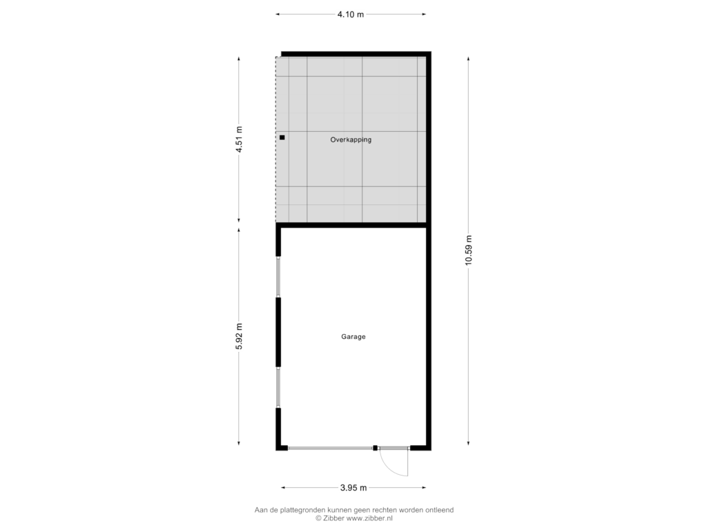 Bekijk plattegrond van Garage van Deursenseweg 6