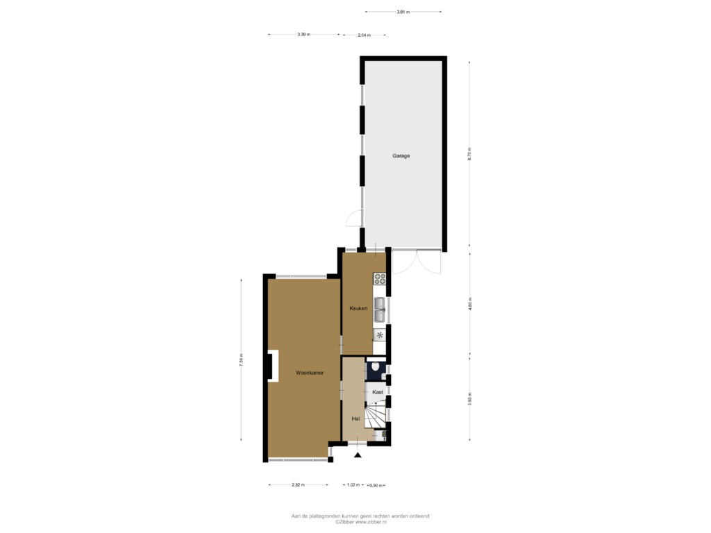 Bekijk plattegrond van Begane grond van Scheepersdijk 12