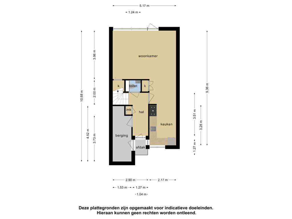 Bekijk plattegrond van Begane grond van Krekelveen 407