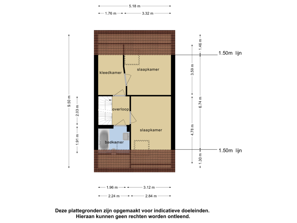 Bekijk plattegrond van 1e verdieping van Krekelveen 407