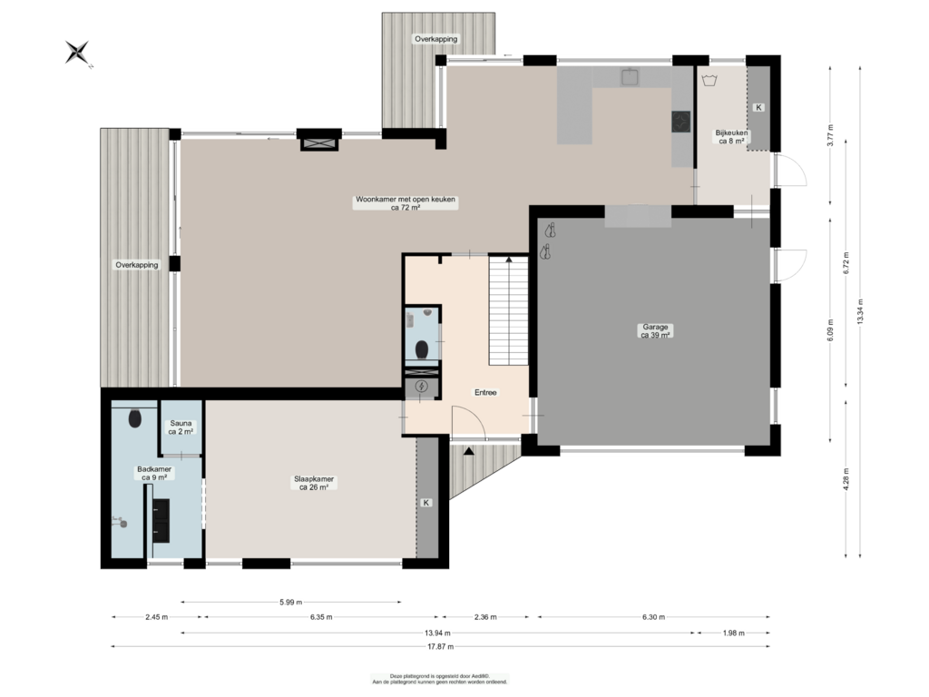 Bekijk plattegrond van Begane grond van Snavelbies 6