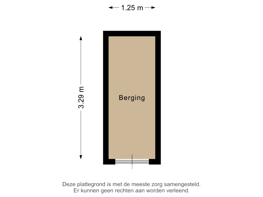 Bekijk plattegrond van Berging van Helsingborgerf 1