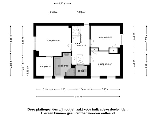 1e verdieping