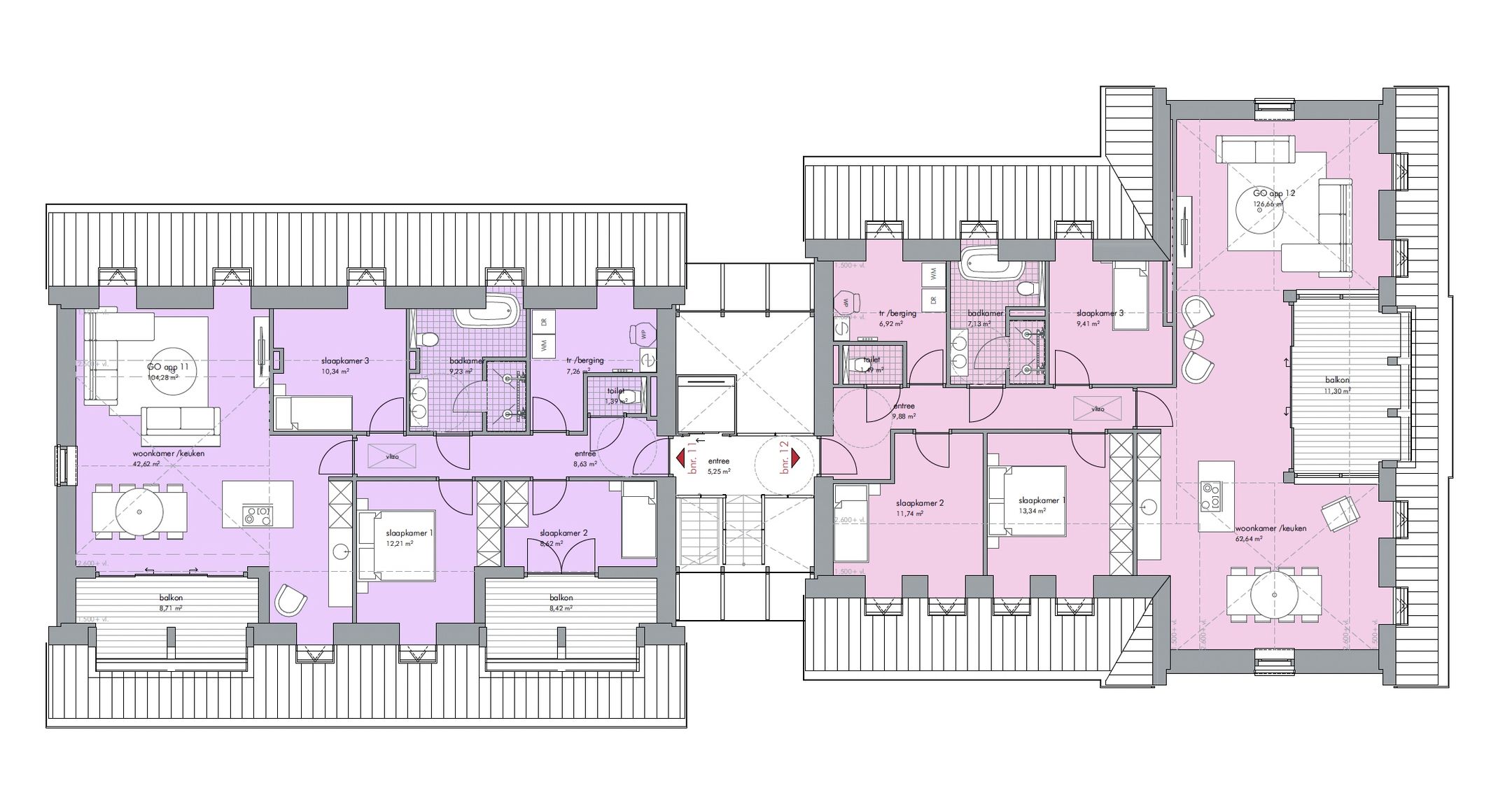 Foto 15 van Appartementen (Bouwnr. 3)