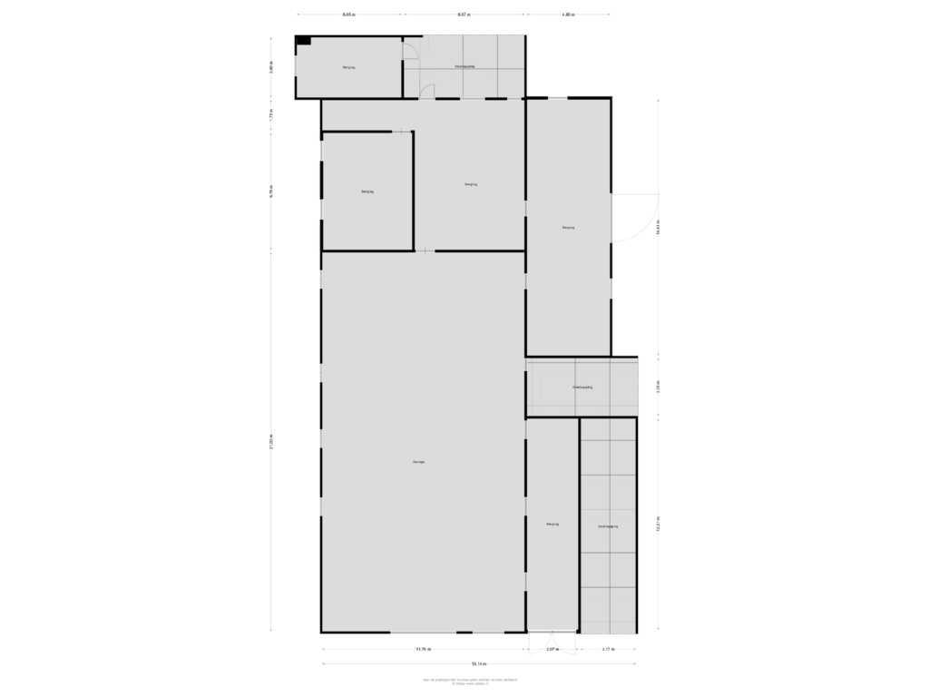 View floorplan of Garage of Boveneind NZ 74