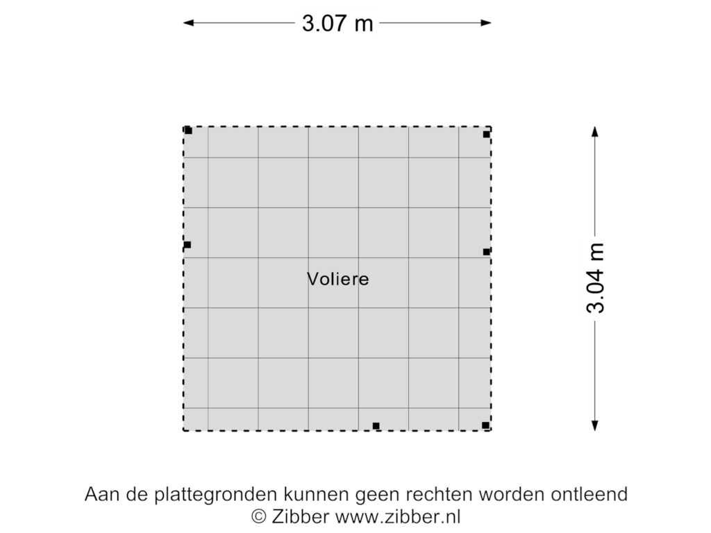 Bekijk plattegrond van Voliere van Boekelosestraat 163