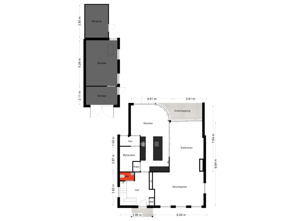 Bekijk plattegrond van Begane grond van Aerschot 5