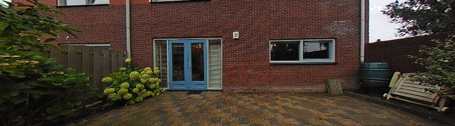 View 360° photo of Achtertuin of Gaffelstraat 29