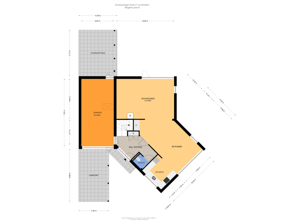 Bekijk plattegrond van Begane grond van Eimerssingel-Oost 31