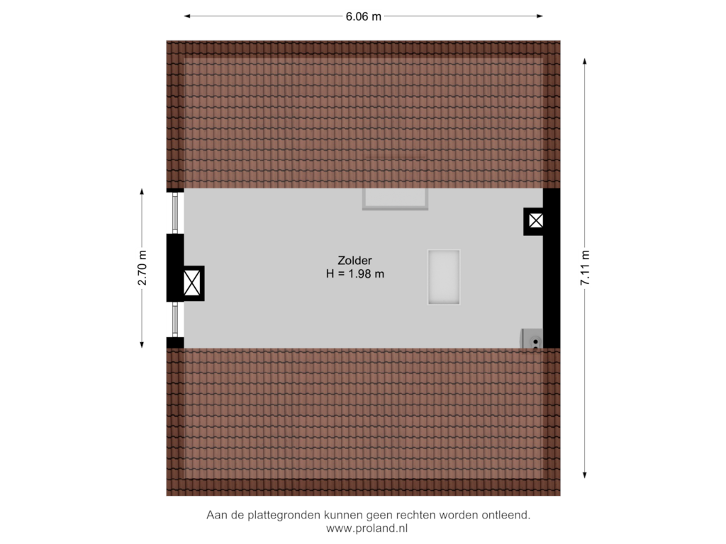 Bekijk plattegrond van 2e Verdieping van Kallenkoterallee 145