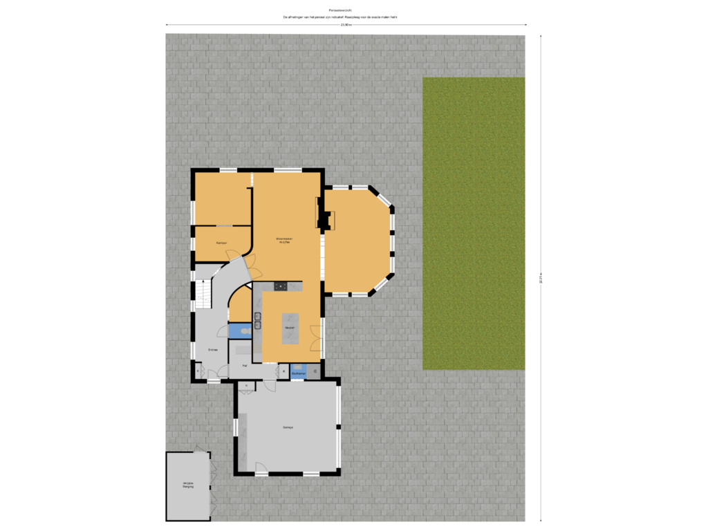 Bekijk plattegrond van Perceeloverzicht van Graaf Arnulfpad 4