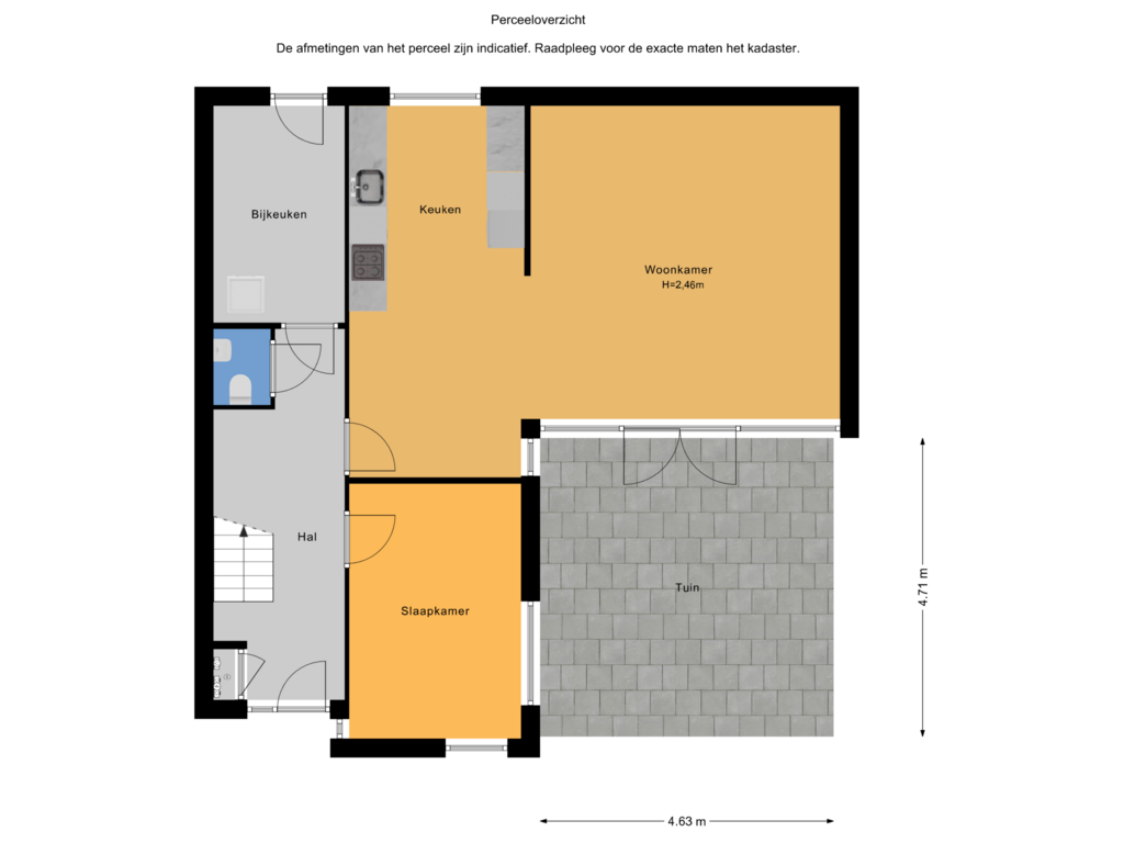 Bekijk plattegrond van Perceeloverzicht van Douwes Dekkerlaan 27