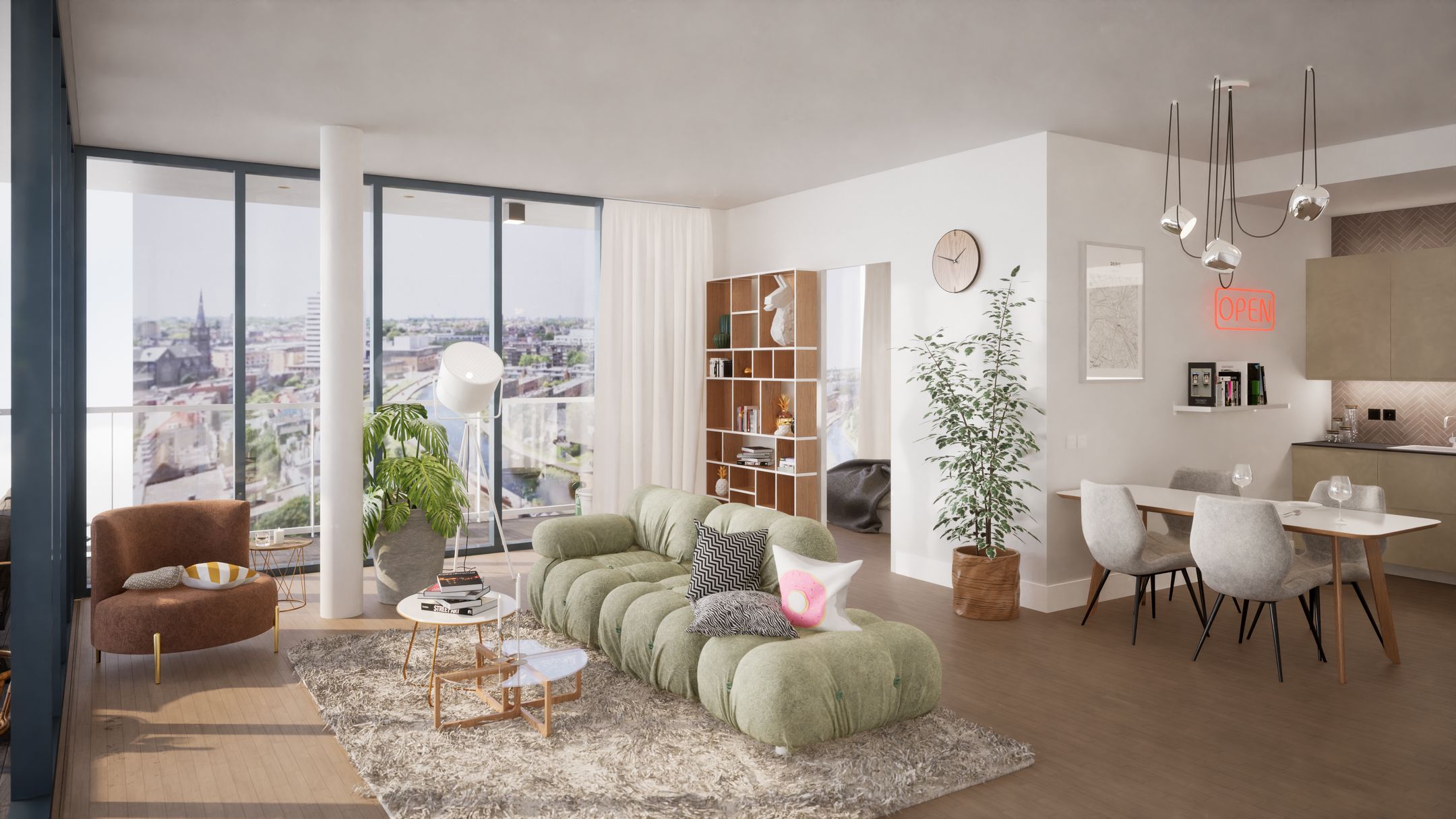 Stationsplein 6-D, 6, D6, Schiedam, 3112HJ, Zuid-Holland, Nederland 6 