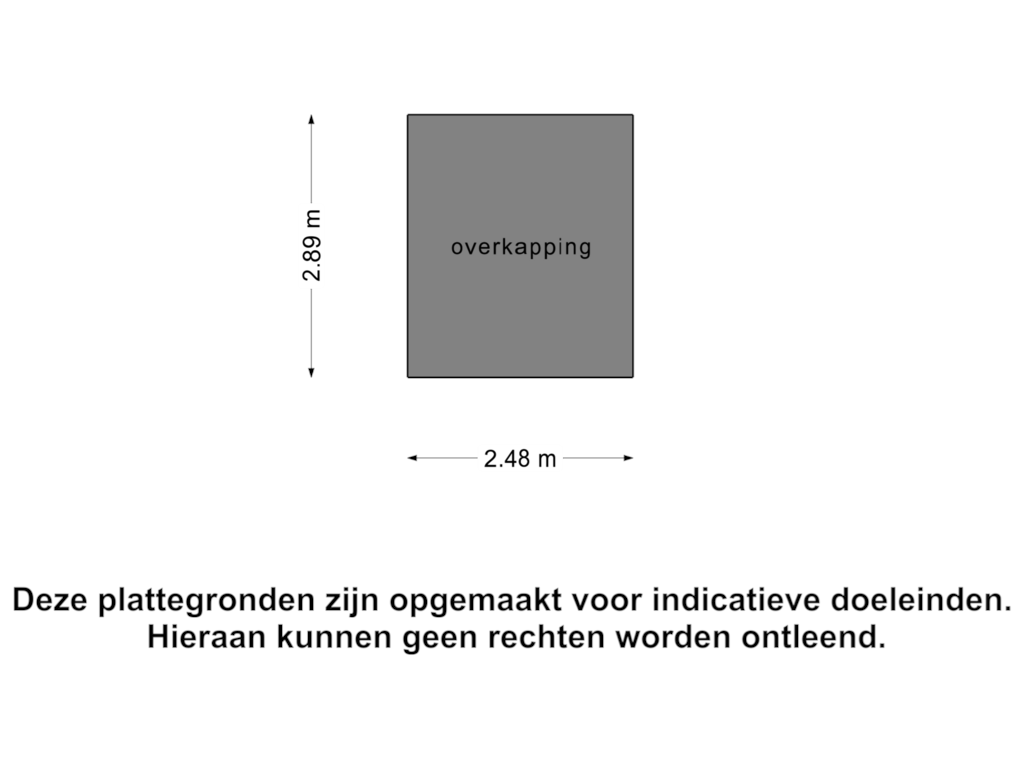 View floorplan of Overkapping of Commanderij 41