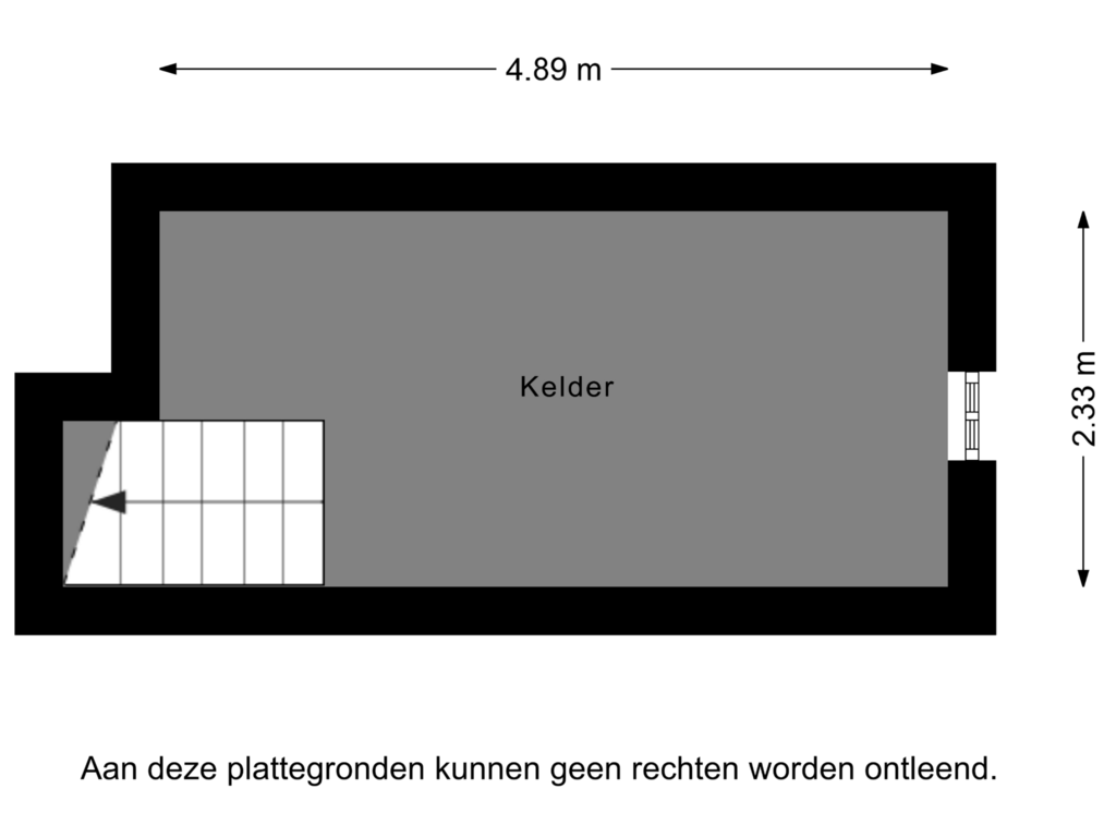 Bekijk plattegrond van Kelder van Bisschop Rythoviusdreef 6