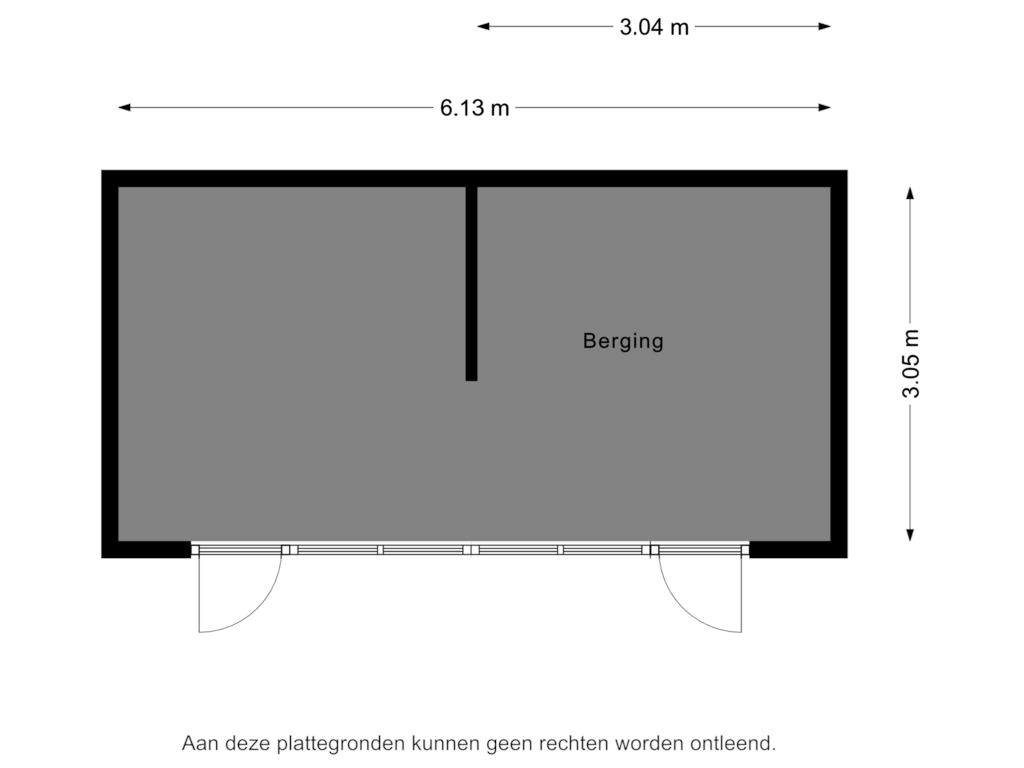 Bekijk plattegrond van Berging van Bisschop Rythoviusdreef 6