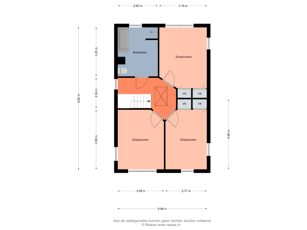 Bekijk plattegrond van Verdieping 1 van Telgenweg 6-A