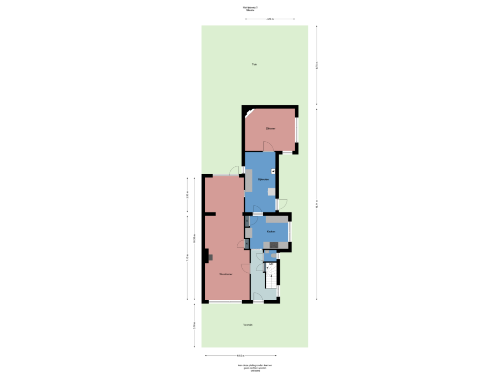 Bekijk plattegrond van Situatie van Harnjesweg 5