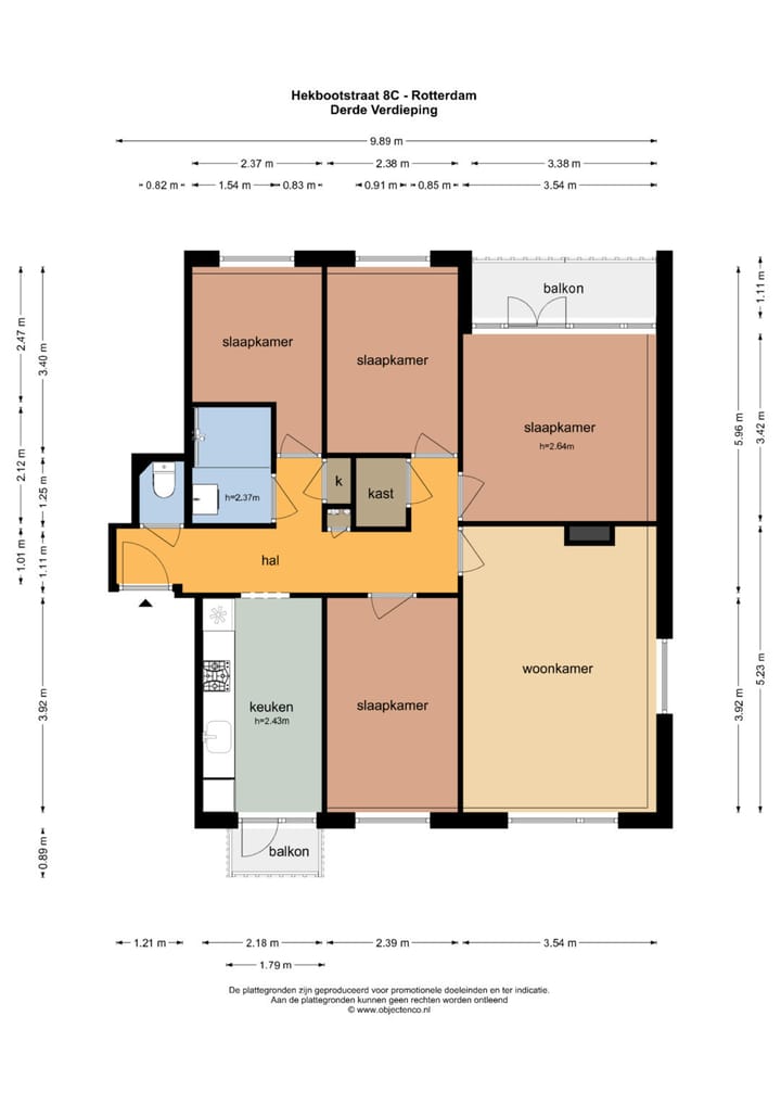 Foto 25 van Hekbootstraat 8-C