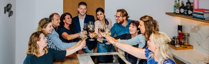 Een promotiefoto voor op kantoor