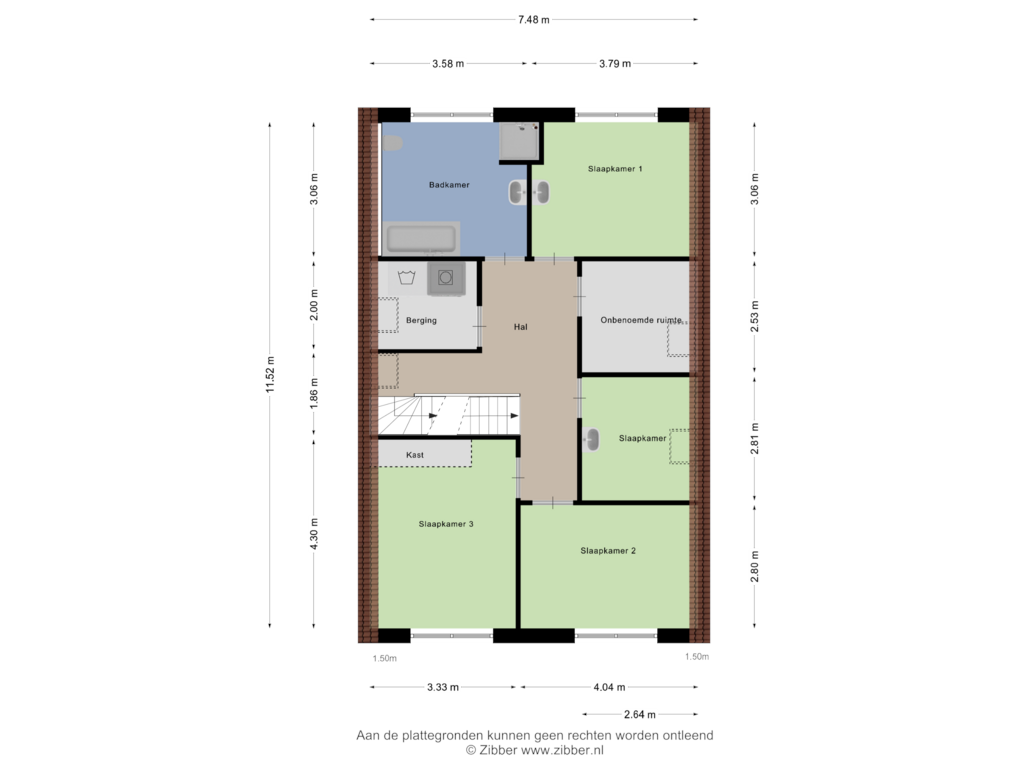 Bekijk plattegrond van Eerste Verdieping van H.B. Hulsmanstraat K 5