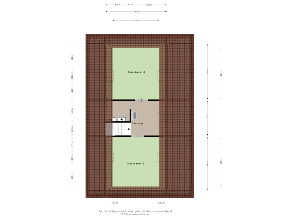 Bekijk plattegrond van Tweede Verdieping van H.B. Hulsmanstraat K 5