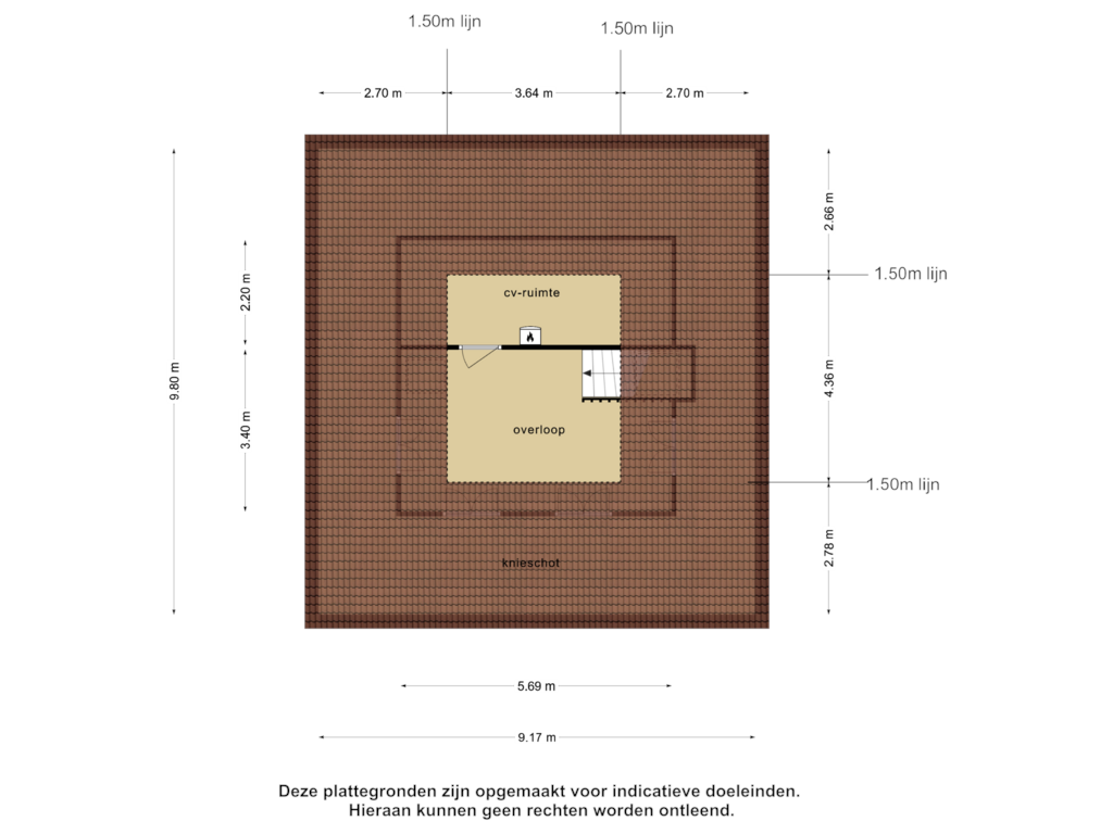 Bekijk plattegrond van 2e verdieping van Magistraat 11