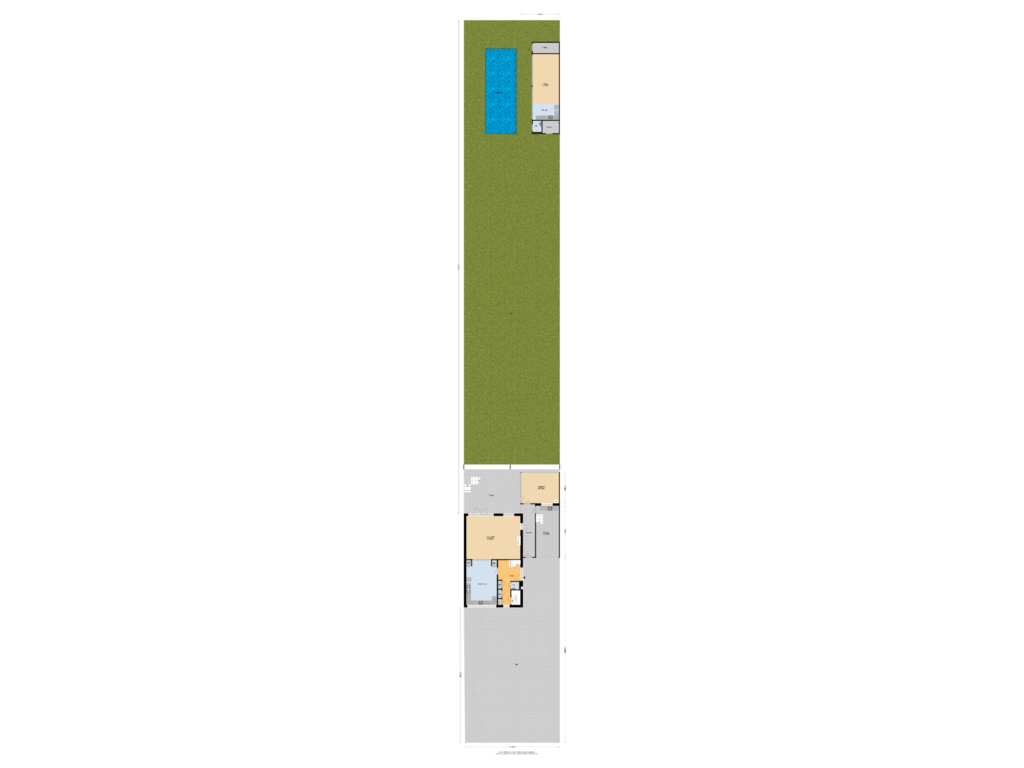 Bekijk plattegrond van Situatie van Oude Kruisweg 130