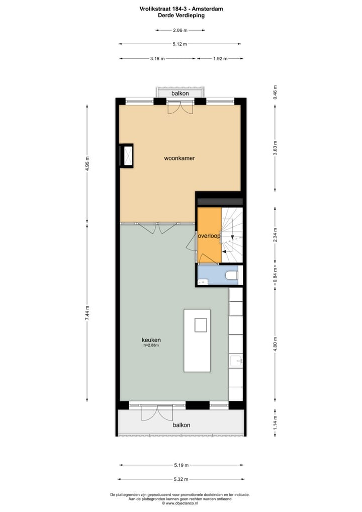 Foto 52 van Vrolikstraat 184-3