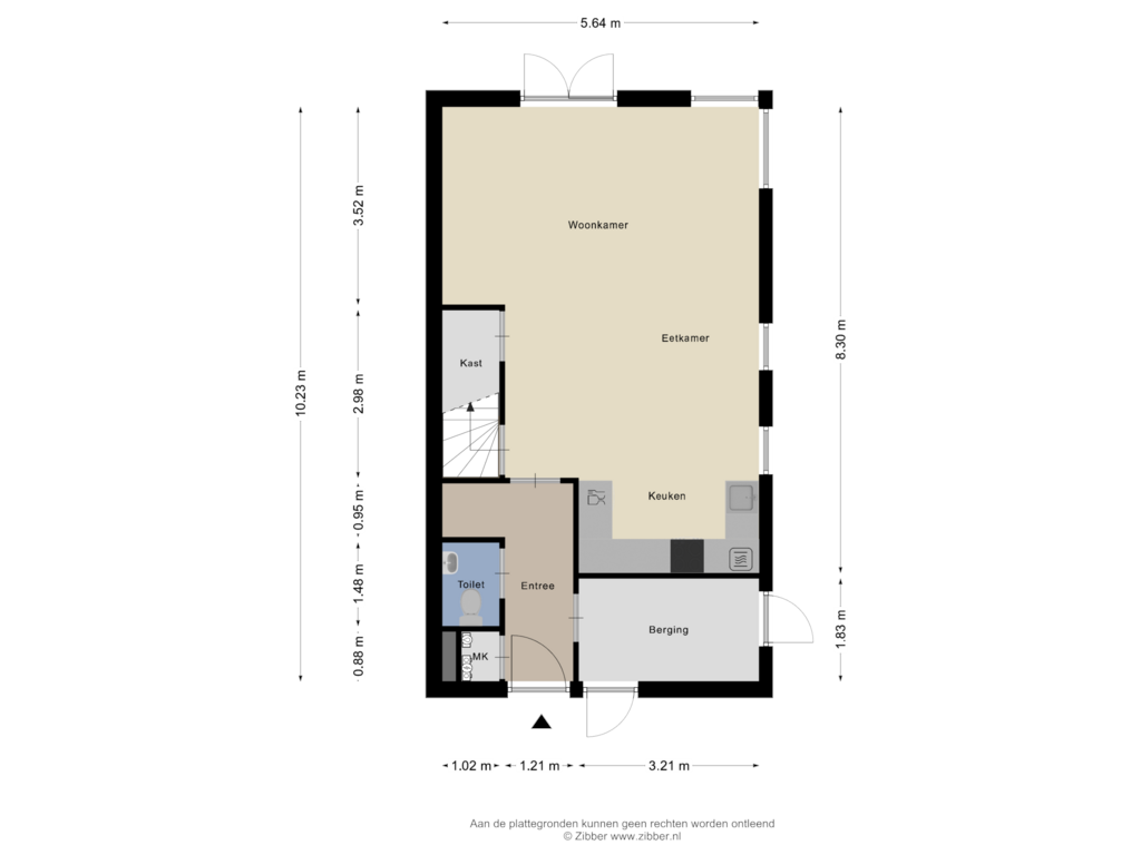 Bekijk plattegrond van Begane Grond van Hendrik Bulthuisstraat 16