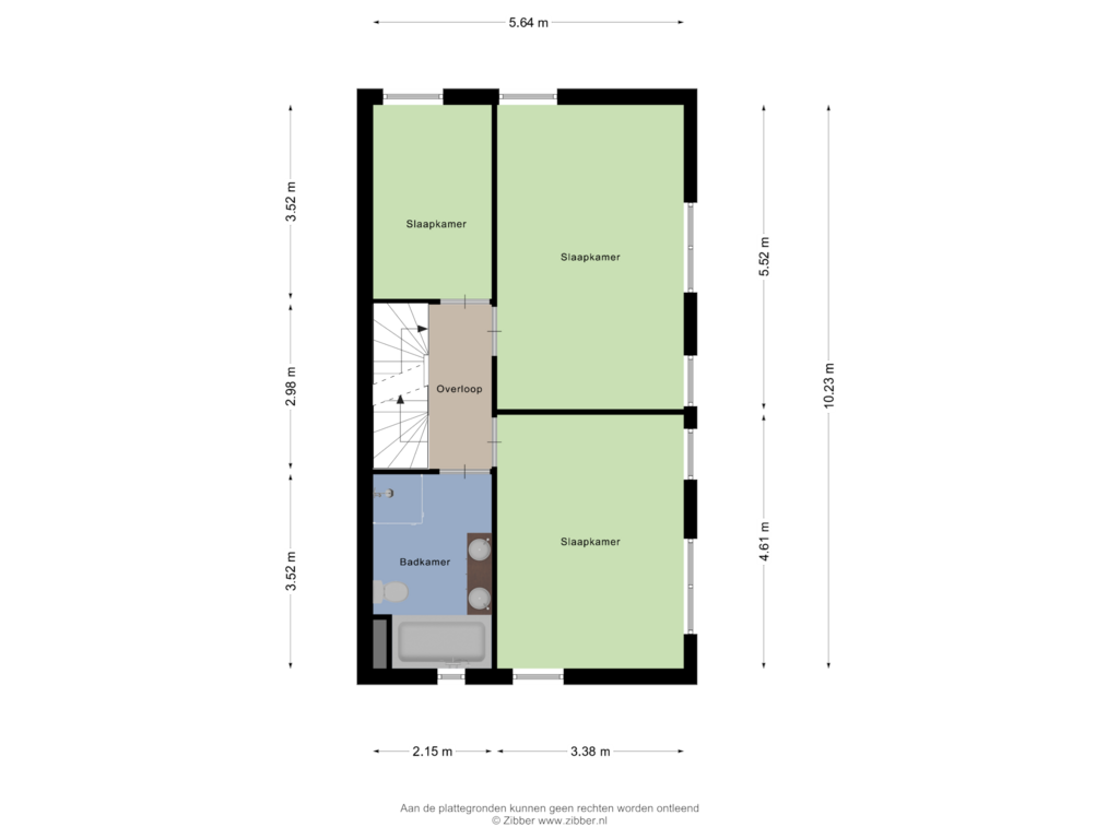 Bekijk plattegrond van Eerste Verdieping van Hendrik Bulthuisstraat 16