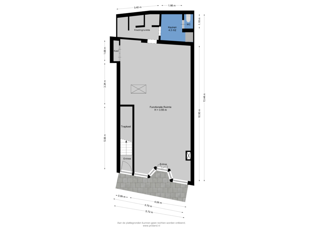 Bekijk plattegrond van Begane Grond van Zwanestraat 39